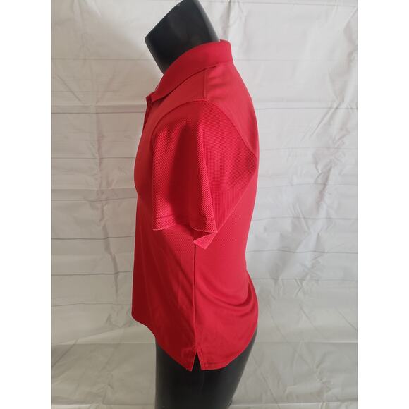 Columbia women’s Polo; Red Short Sleeve Collared Shirt - M # - Picture 4 of 6